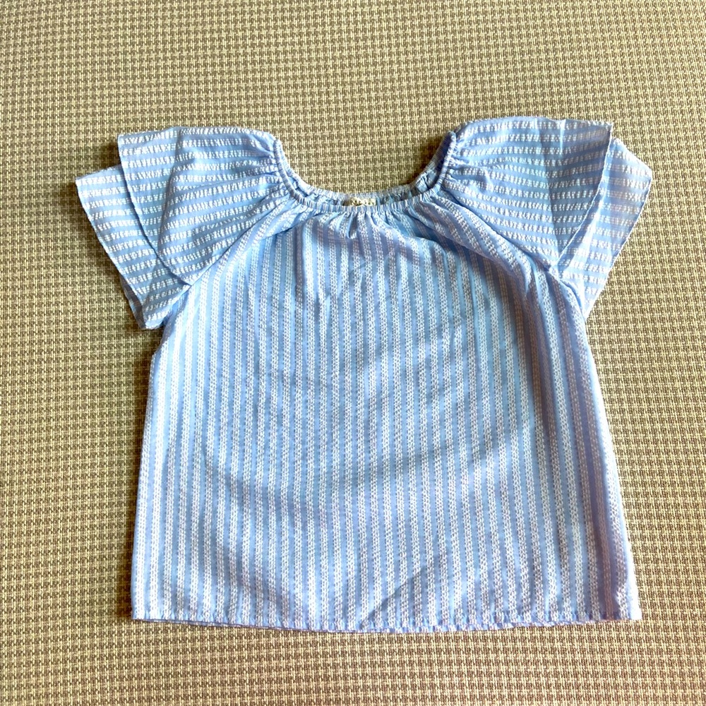 Girls Copper Key short top